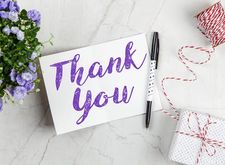 In this age of technology, how do you think thank you-notes for gifts you receive on big occasions (i.e., weddings, baby showers) should be written?