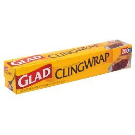 Glad ClingWrap Plastic Wrap - 200 Square Foot Roll
