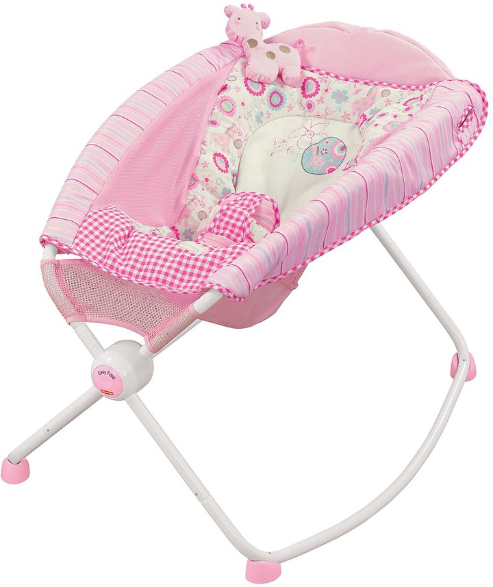 fisher price deluxe rock n play bassinet
