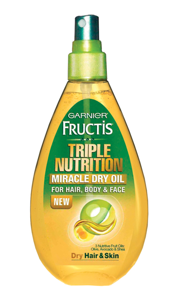 Appartement leven gezond verstand Garnier Fructis Triple Nutrition Miracle Dry Oil Review | SheSpeaks